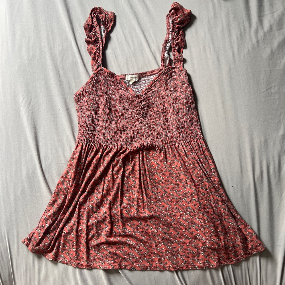 Mason & Belle floral smocked tank